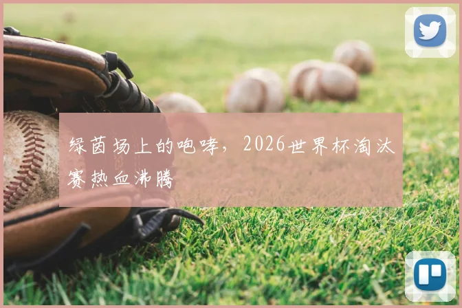 绿茵场上的咆哮,2026世界杯淘汰赛热血沸腾